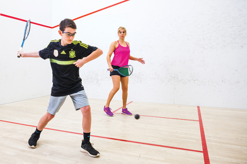 Bellevue Club Racquetball